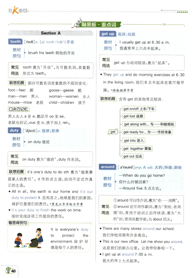 2025版《初中必刷题》英语RJ7上-狂K重点_初中全科电子版试卷练习试题_25初中必刷题_2025版《初中必刷题》英语RJ7上