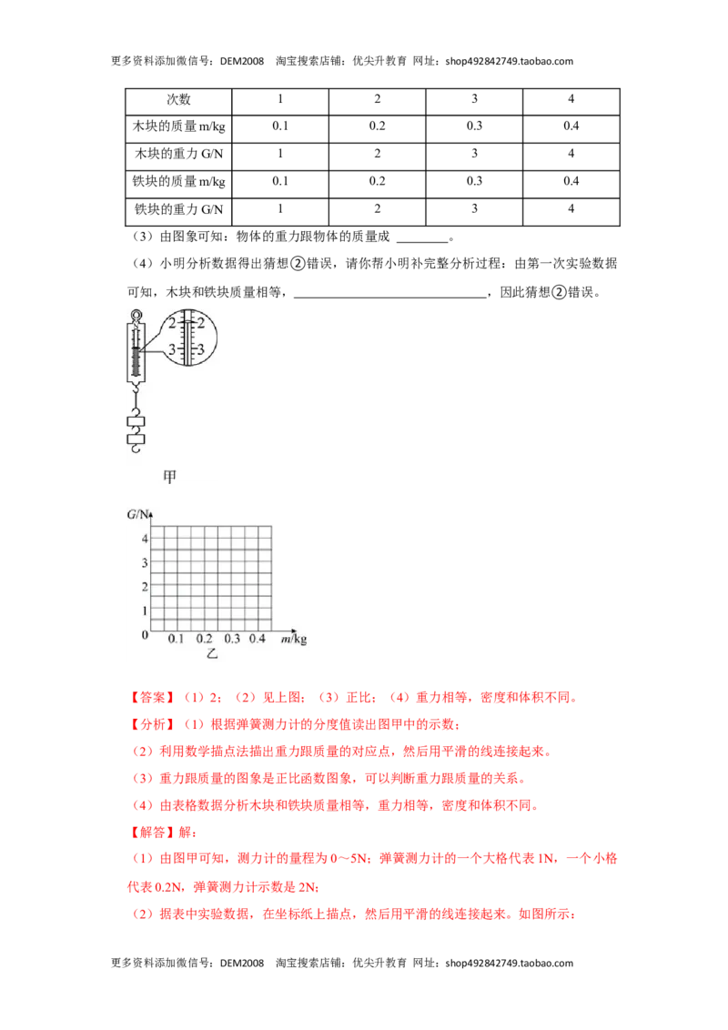 专题06力与运动实验专题（解析版）_初中全科电子版试卷练习试题_物理_8年级下册物理试题_人教版物理八年级下专项练习（029份）