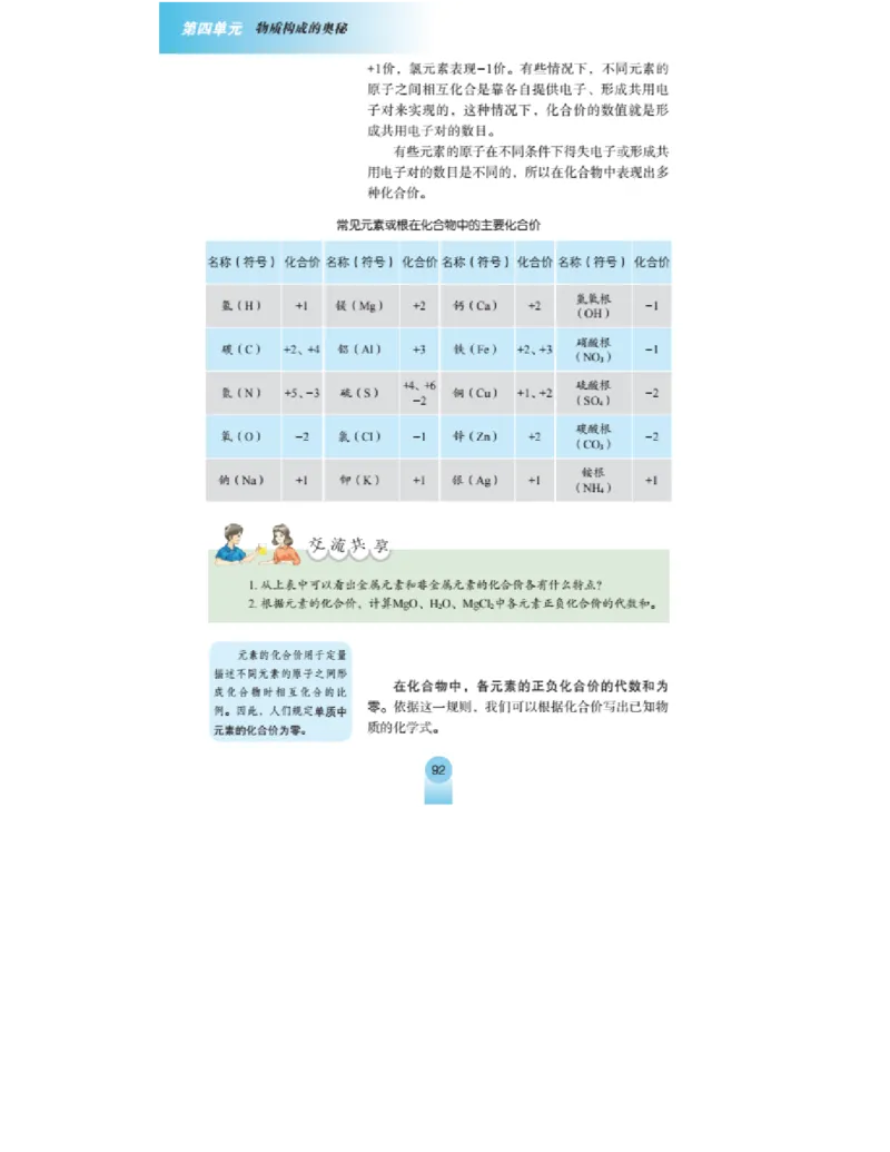 鲁教版化学九年级上册课本_初中电子课本_5.化学_鲁教版