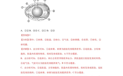 卷02-八年级生物下学期期末综合测试卷（人教版）（解析版）_new_初中全科电子版试卷练习试题_生物_生物8下练习_人教生物8年级下期末试卷12份