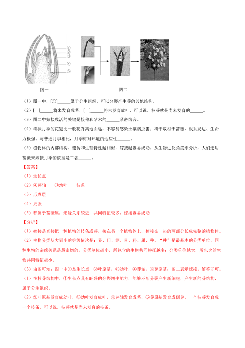期末测试（A卷&middot;夯实基础）（解析版）_初中全科电子版试卷练习试题_生物_生物8下练习_人教生物8年级下期末试卷12份