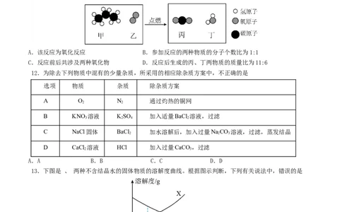 化学（济南卷）（考试版A4）_初中全科电子版试卷练习试题_化学_2024中考模拟题化学(1)_二模_化学（济南卷）-：2024年中考第二次模拟考试