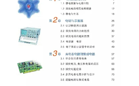 沪科教版高中物理选修3-1电子课本_高中电子课本_4.高中物理课本_沪科版高中物理