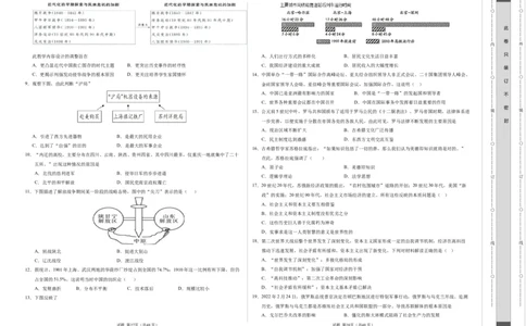 历史（江西卷）（考试版A3）_初中全科电子版试卷练习试题_历史_2024中考模拟题历史(1)_一模_历史（江西卷）-2024年中考第一次模拟考试