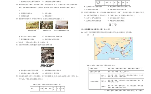 历史（广东深圳卷）（考试版A3）_初中全科电子版试卷练习试题_历史_2024中考模拟题历史(1)_二模_历史（广东深圳卷）-+：2024年中考第二次模拟考试