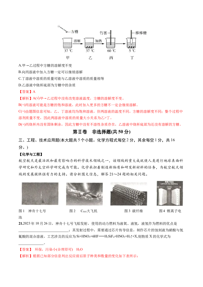化学（山西卷）（全解全析）_初中全科电子版试卷练习试题_化学_2024中考模拟题化学(1)_三模（36套）_化学（山西卷）