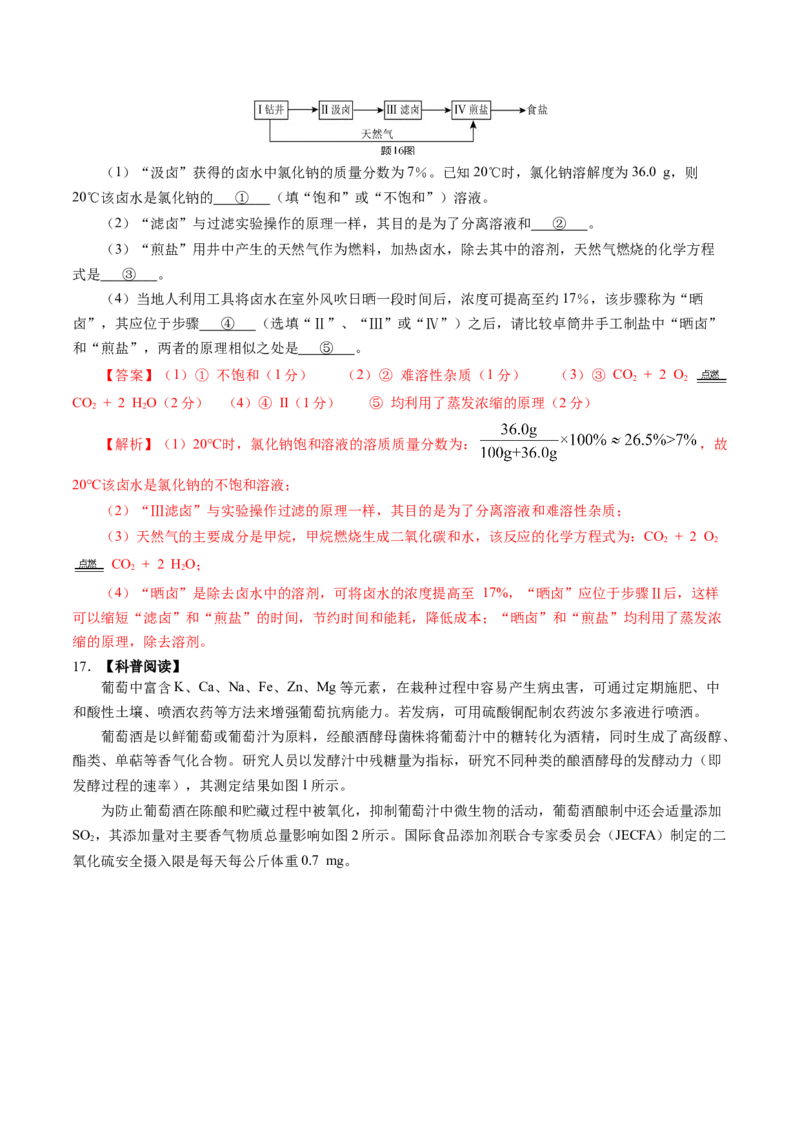 化学（广东卷）（全解全析）_初中全科电子版试卷练习试题_化学_2024中考模拟题化学(1)_三模（36套）_化学（广东卷）