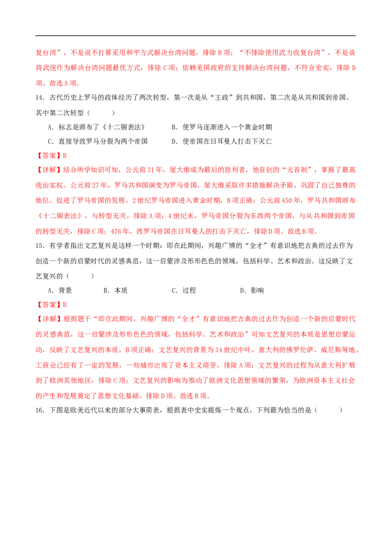 历史（深圳新中考卷）（全解全析）_初中全科电子版试卷练习试题_历史_2024中考模拟题历史(1)_三模（34套）_历史（深圳新中考卷）
