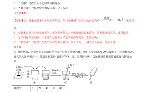 化学（江西卷）（全解全析）_初中全科电子版试卷练习试题_化学_2024中考模拟题化学(1)_二模_化学（江西卷）-：2024年中考第二次模拟考试