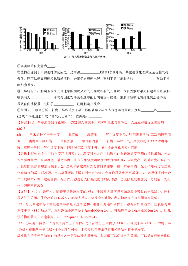 信息必刷卷02（江苏专用）（解析版）_2025年新高考资料_2025考前信息卷_2025年高考生物考前信息必刷卷（江苏专用）34423855