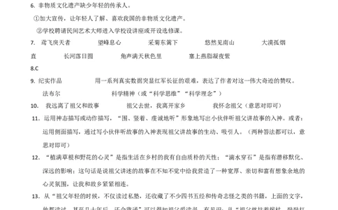 拔高卷-2022-2023学年八年级语文上册期末卷（浙江杭州专用）（参考答案）_初中全科电子版试卷练习试题_语文_8上初中部编版语文练习、试卷_部编语文八年级上期末试卷（054份）