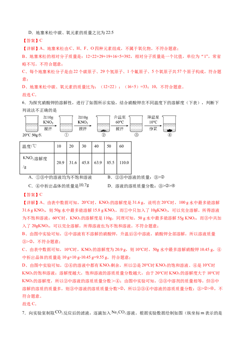 化学（河北卷）（全解全析）_初中全科电子版试卷练习试题_化学_2024中考模拟题化学(1)_三模（36套）_化学（河北卷）