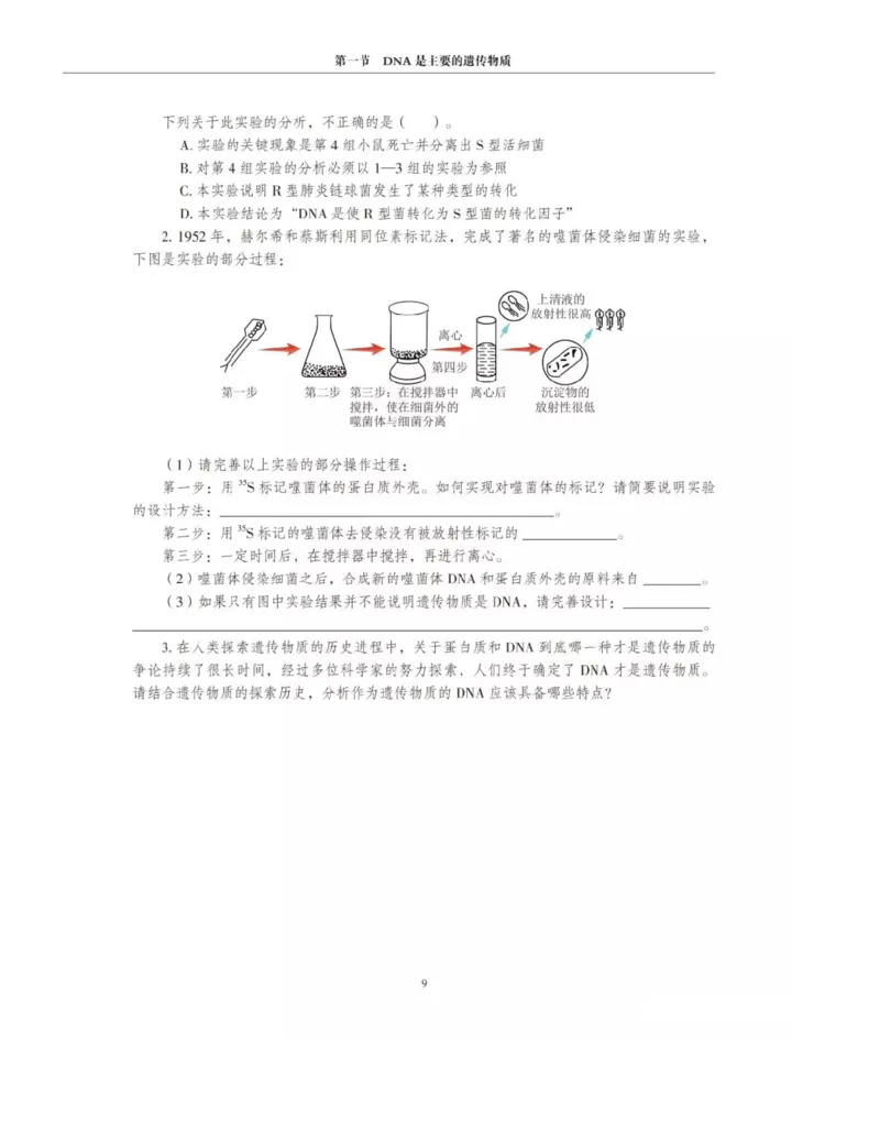 新沪科版高中生物必修2《遗传与进化》_高中电子课本_最新版高中全科高清电子课本_6高中生物课本_2019新人教版