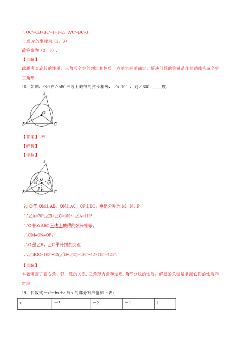 期末测试卷（A卷）_初中全科电子版试卷练习试题_数学_9上初中人教版数学练习、试卷_人教数学九年级上期末试卷（015份）_期末测试卷（第2套AB卷含答案）（共2份）