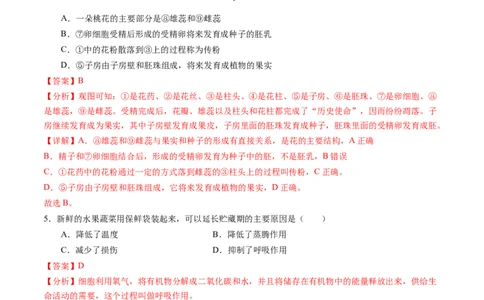 生物（连云港卷）（全解全析）_初中全科电子版试卷练习试题_生物_2024中考模拟题生物(1)_二模_生物（连云港卷）-：2024年中考第二次模拟考试