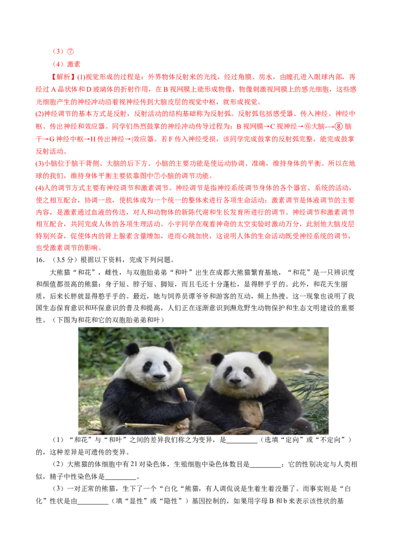 生物（辽宁卷）（全解全析）_初中全科电子版试卷练习试题_生物_2024中考模拟题生物(1)_一模_生物（辽宁卷）-2024年中考第一次模拟考试