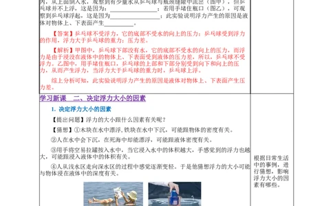 10.1浮力（教学设计）-八年级物理下册同步备课系列（人教版）_初物_2024人教版初中物理八九年级上下册课件教案PPT试题电子版资料_八年级下册教案_第十单元