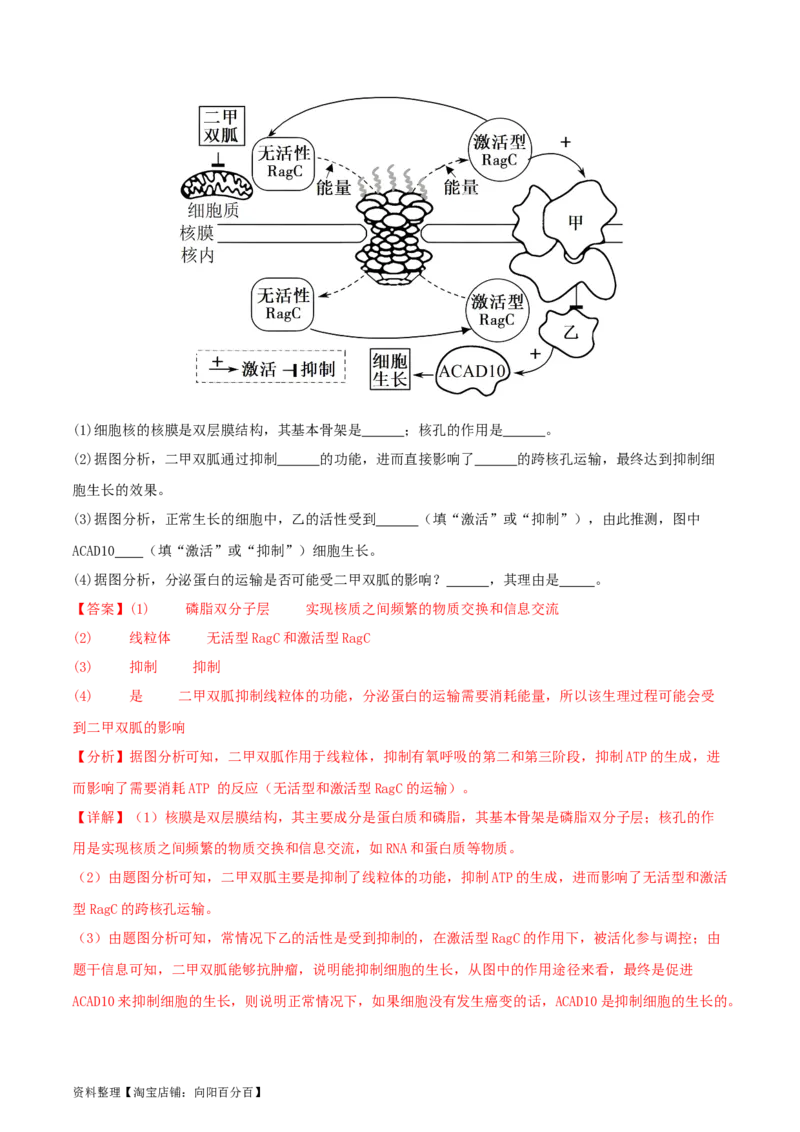 专题综合练07变异与进化(解析版)_新高考复习资料_2024年新高考复习资料_一轮复习资料_完备战2024年高考生物一轮复习考点帮（新高考）_必修2