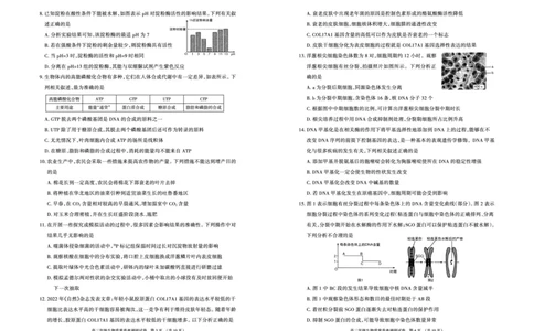 内蒙古呼和浩特市2022-2023学年高三上学期质量普查调研考试生物试题_生物高考模拟题_新高考_2023年_内蒙古自治区呼和浩特市高三上学期质量普查调研考试（一模）生物