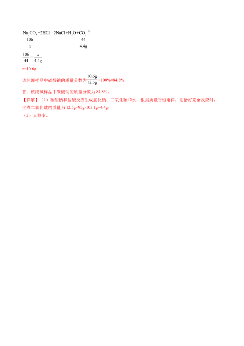 化学（陕西卷）（全解全析）_初中全科电子版试卷练习试题_化学_2024中考模拟题化学(1)_三模（36套）_化学（陕西卷）