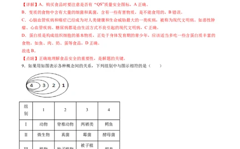 生物（广州卷）（全解全析）_初中全科电子版试卷练习试题_生物_2024中考模拟题生物(1)_二模_生物（广州卷）-：2024年中考第二次模拟考试