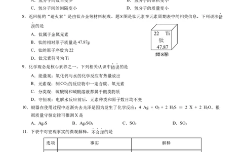 化学（广东卷）（考试版A4）_初中全科电子版试卷练习试题_化学_2024中考模拟题化学(1)_三模（36套）_化学（广东卷）