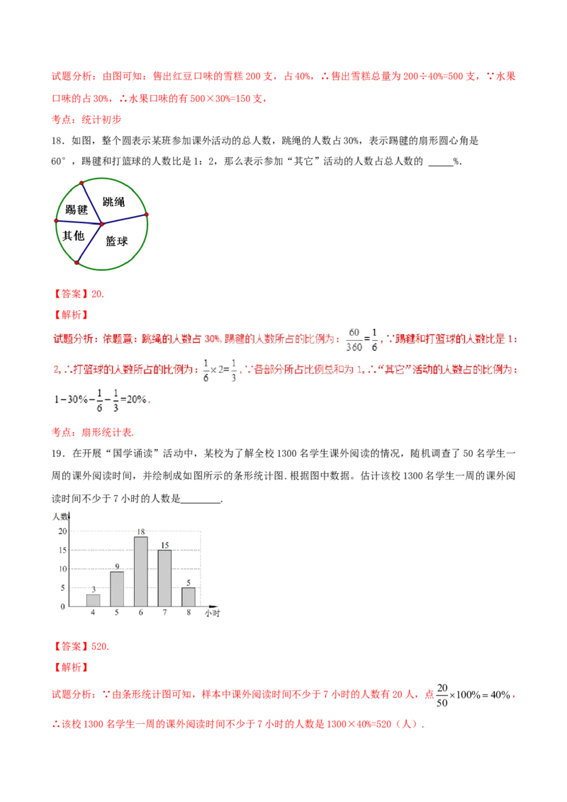 第10章数据的收集、整理和描述（A卷）_初中全科电子版试卷练习试题_数学_7下初中人教版数学练习、试卷_人教数学七年级下单元试卷（049份）