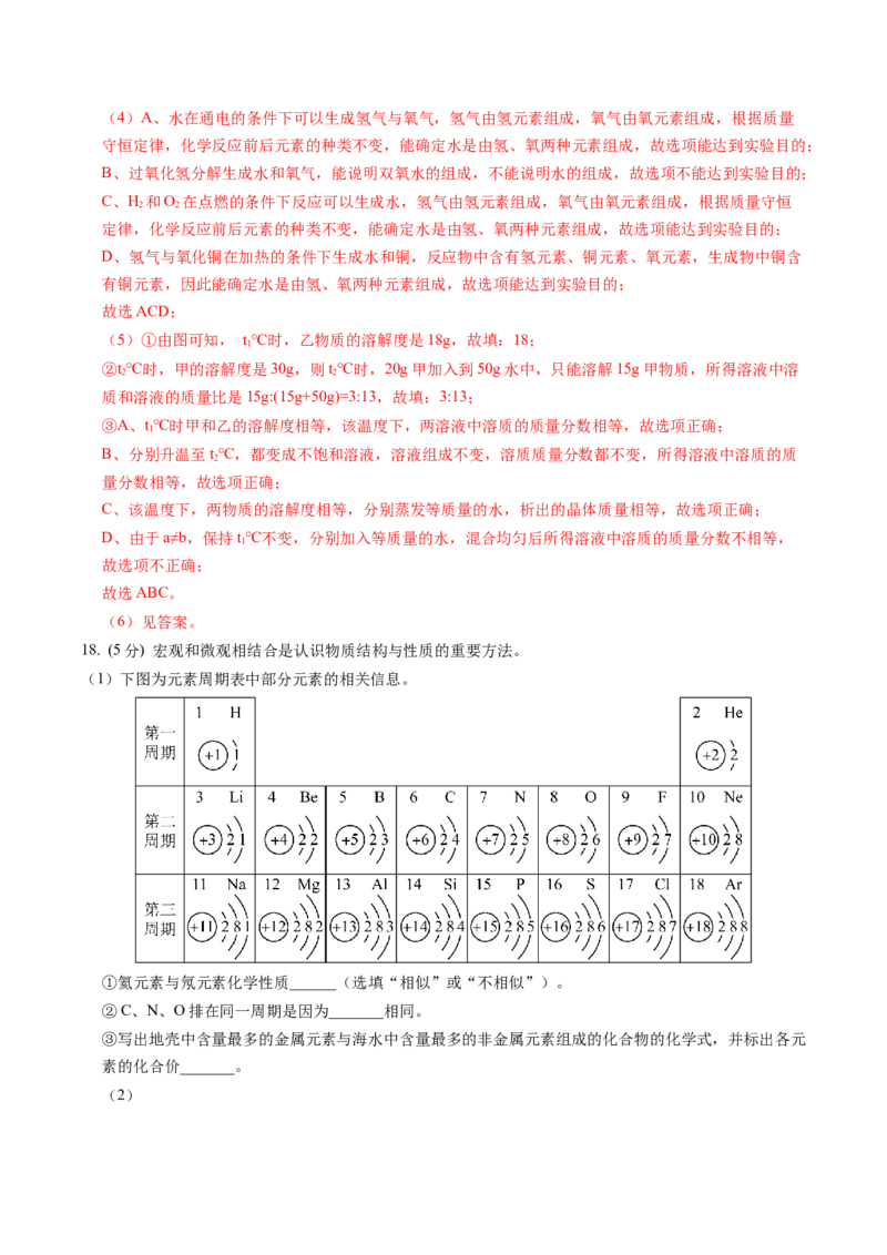 化学（南京卷）（全解全析）_初中全科电子版试卷练习试题_化学_2024中考模拟题化学(1)_一模_化学（南京卷）-2024年中考第一次模拟考试
