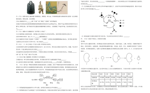 化学（无锡卷）（考试版A3）_初中全科电子版试卷练习试题_化学_2024中考模拟题化学(1)_三模（36套）_化学（无锡卷）