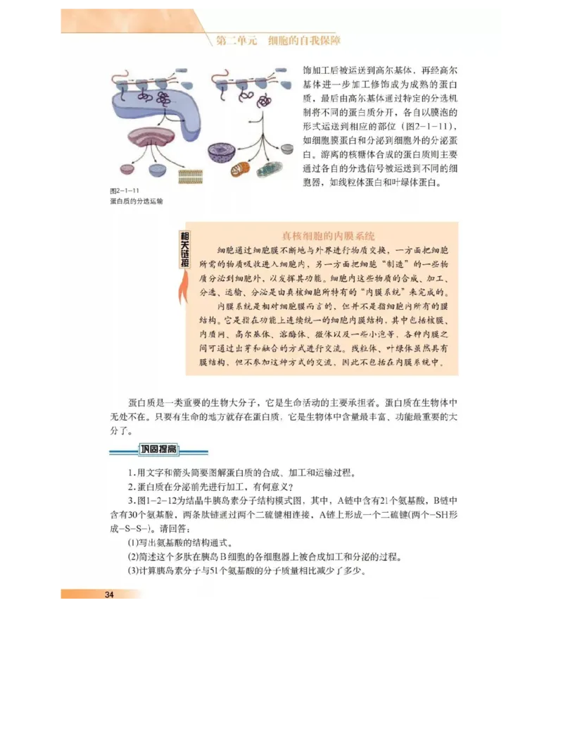 沪科版高中生物必修1《分子与细胞》电子课本_高中电子课本_6.高中生物课本_沪科版高中生物