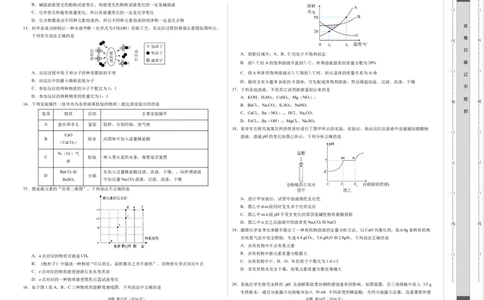 化学（无锡卷）（考试版A3）_初中全科电子版试卷练习试题_化学_2024中考模拟题化学(1)_二模_化学（无锡卷）-：2024年中考第二次模拟考试