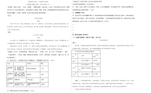 拔高卷-2022-2023学年八年级语文上册期末卷（北京专用）（考试版）_初中全科电子版试卷练习试题_语文_8上初中部编版语文练习、试卷_部编语文八年级上期末试卷（054份）
