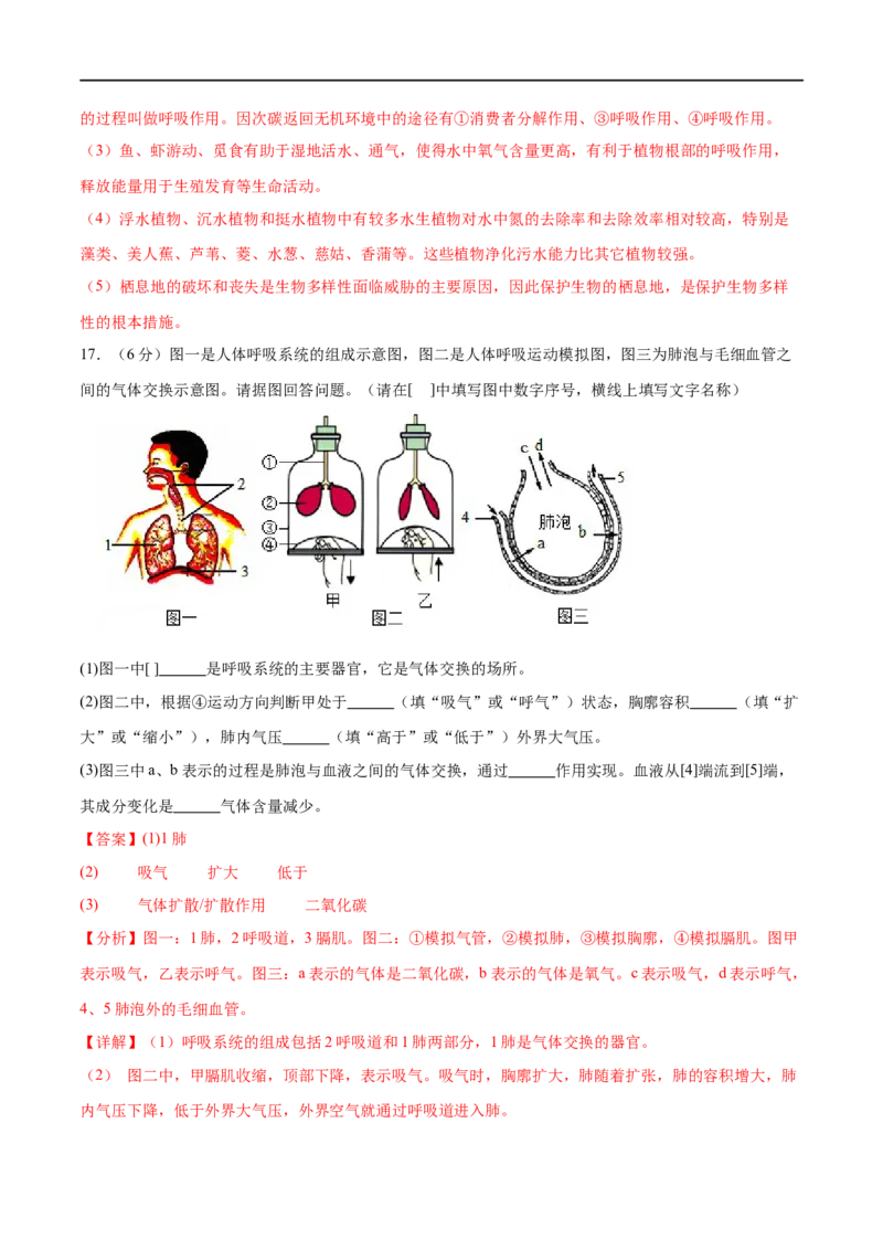 生物（广西卷）（全解全析）_初中全科电子版试卷练习试题_生物_2024中考模拟题生物(1)_三模（37套）_生物（广西卷）