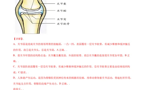 第05单元第02章动物的运动和行为、03章动物在生物圈中的作用单元测试（A卷&middot;夯实基础）（解析版）_初中全科电子版试卷练习试题_生物_生物8上练习