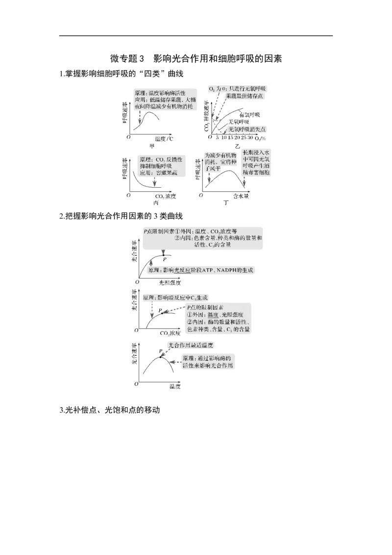 专题二细胞代谢（解析版）_新高考复习资料_2023年新高考复习资料_二轮复习_过二轮备战2023年高考生物二轮专题剖析与综合训练（新教材）