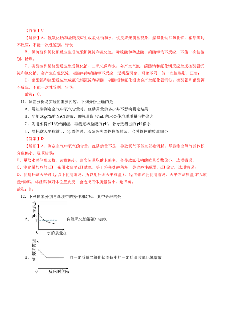 化学（河南卷）（全解全析）_初中全科电子版试卷练习试题_化学_2024中考模拟题化学(1)_三模（36套）_化学（河南卷）