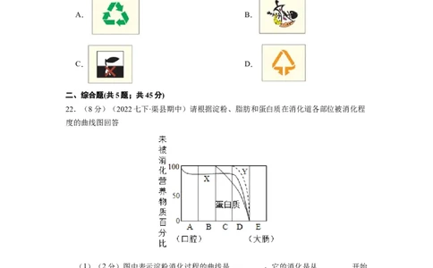 期末冲刺卷05-（人教版）（原卷版）_初中全科电子版试卷练习试题_生物_生物人教版7下练习_人教生物7年级下期末试卷11份