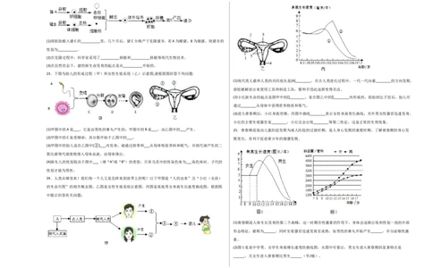 第一单元人的由来（选拔卷）-单元测试（人教版）（考试版）_初中全科电子版试卷练习试题_生物_生物人教版7下练习_人教生物7年级下单元试卷33份