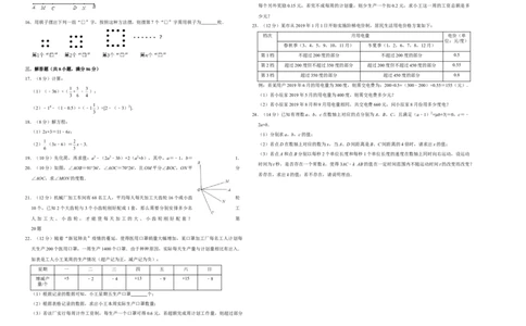 模拟卷03（原卷版）_初中全科电子版试卷练习试题_数学_7上初中人教版数学练习、试卷24新版已更新_人教数学七年级上期末试卷（017份）_期末测试卷（共9份含答案）