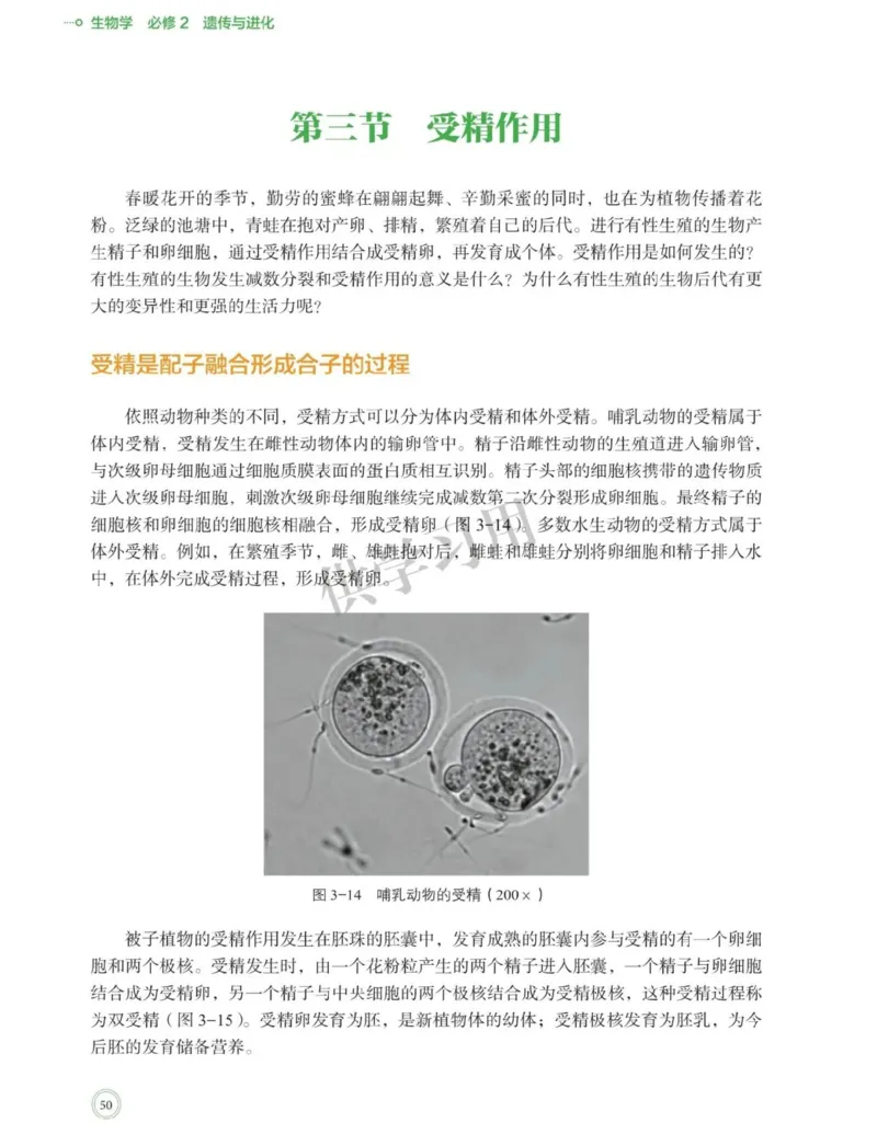 新北师大版高中生物必修2《遗传与进化》_高中电子课本_最新版高中全科高清电子课本_6高中生物课本_2019新人教版