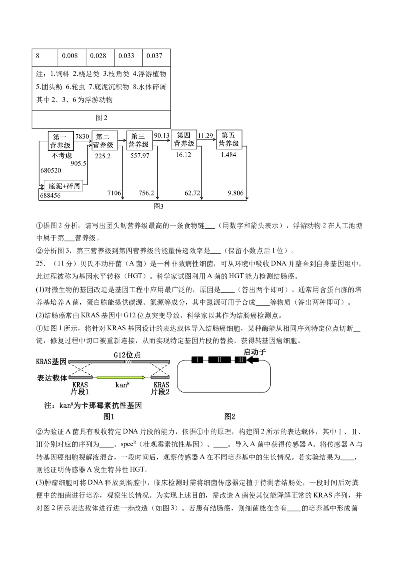 信息必刷卷02（黑吉辽蒙专用）（解析版）_2025年新高考资料_2025考前信息卷_2025年高考生物考前信息必刷卷（黑吉辽蒙专用）34415095