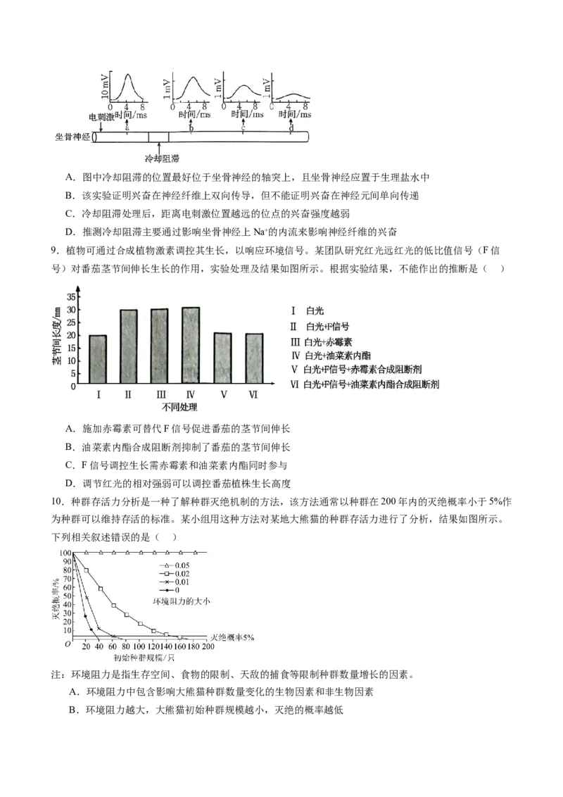 信息必刷卷02（黑吉辽蒙专用）（解析版）_2025年新高考资料_2025考前信息卷_2025年高考生物考前信息必刷卷（黑吉辽蒙专用）34415095
