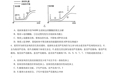 信息必刷卷02（黑吉辽蒙专用）（解析版）_2025年新高考资料_2025考前信息卷_2025年高考生物考前信息必刷卷（黑吉辽蒙专用）34415095