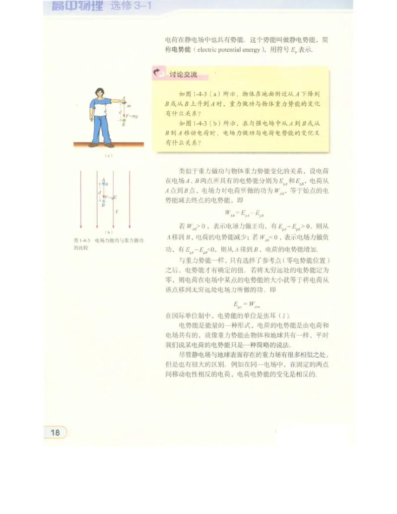 教科版高中物理选修3-1电子课本_高中电子课本_4.高中物理课本_教科版高中物理