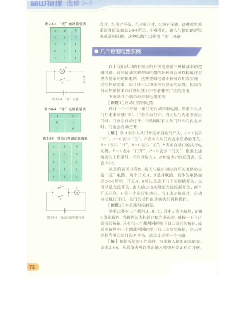 教科版高中物理选修3-1电子课本_高中电子课本_4.高中物理课本_教科版高中物理