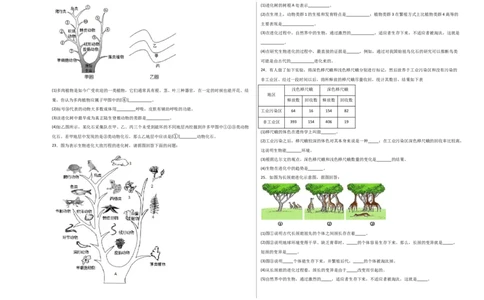 第三单元生命起源和生物进化（选拔卷）-单元测试（人教版）（考试版）_初中全科电子版试卷练习试题_生物_生物8下练习_人教生物8年级下单元试卷38份