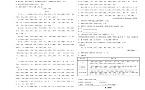 拔高卷-七年级语文下册期中考前必刷卷（河北专用）（考试版）_初中全科电子版试卷练习试题_语文_7下初中部编版语文练习、试卷_部编语文七年级下期中试卷（041份）