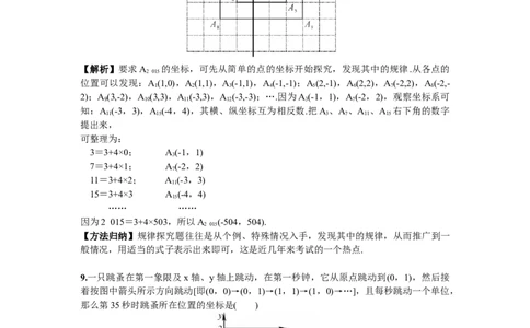 期末复习（3）平面直角坐标系_初中全科电子版试卷练习试题_数学_7下初中人教版数学练习、试卷_人教数学七年级下专项练习（006份）