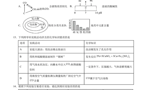 化学（全国通用）（考试版A4）_初中全科电子版试卷练习试题_化学_2024中考模拟题化学(1)_二模_化学（全国通用）-：2024年中考第二次模拟考试