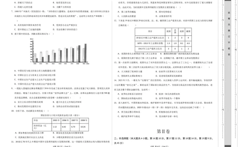 历史（新疆卷）（考试版A3）_初中全科电子版试卷练习试题_历史_2024中考模拟题历史(1)_二模_历史（新疆卷）-+：2024年中考第二次模拟考试